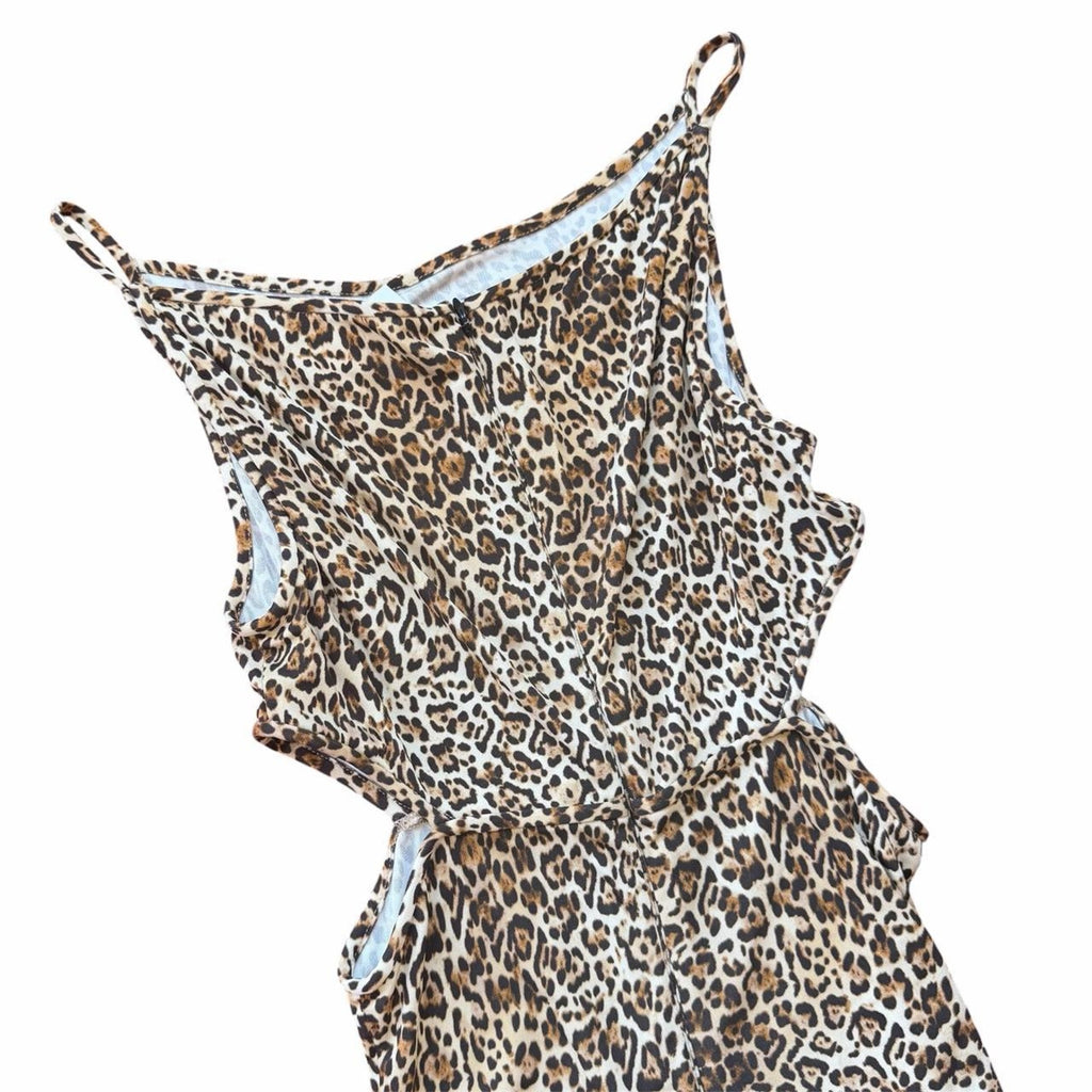 Dsquared2 AW2023 Leopard Sample Sleeveless Dress