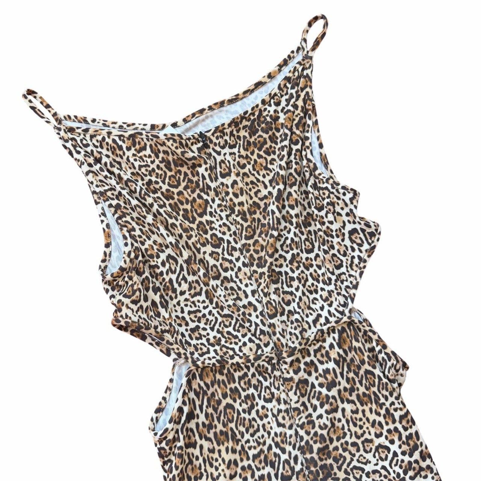 Dsquared2 AW2023 Leopard Sample Sleeveless Dress