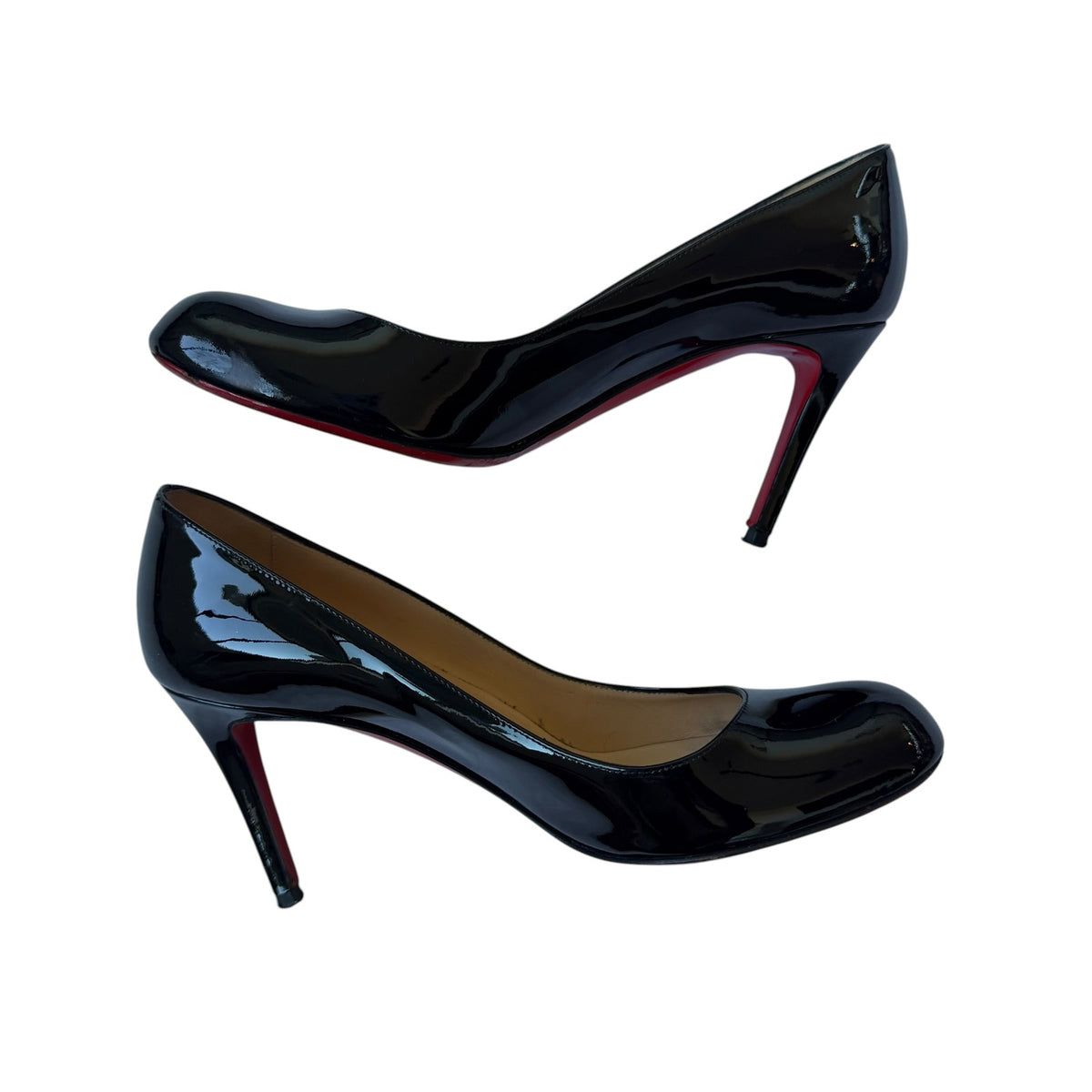 Christian Louboutin Patent Leather Pumps Black