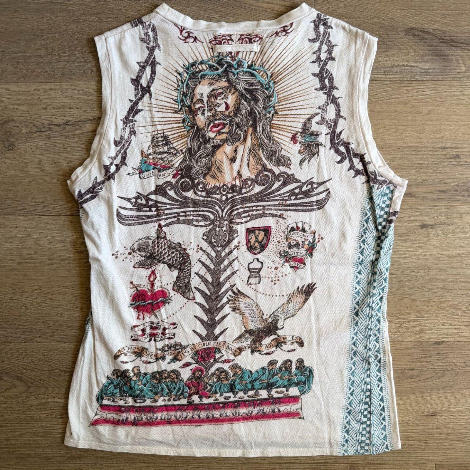 Jean Paul Gaultier SS2004 Jesus & Mary Tank