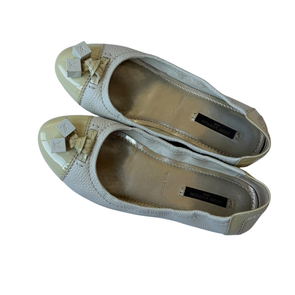 Louis Vuitton LV Cube Ribbon Ballet Flats
