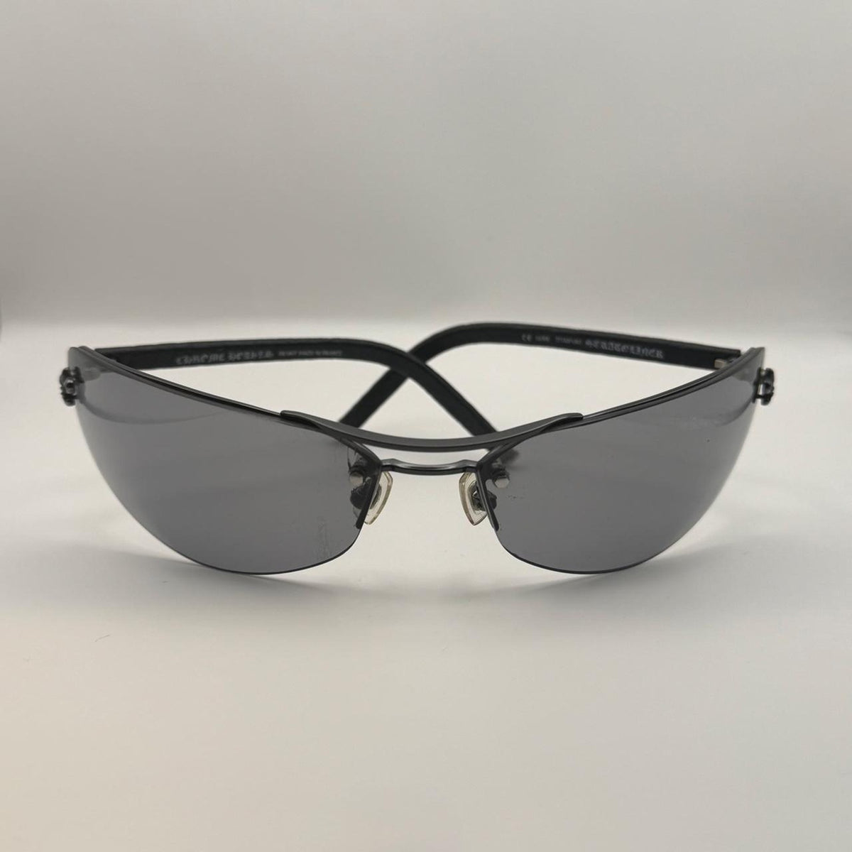 Chrome Hearts Sunglasses Y2k Black & Case