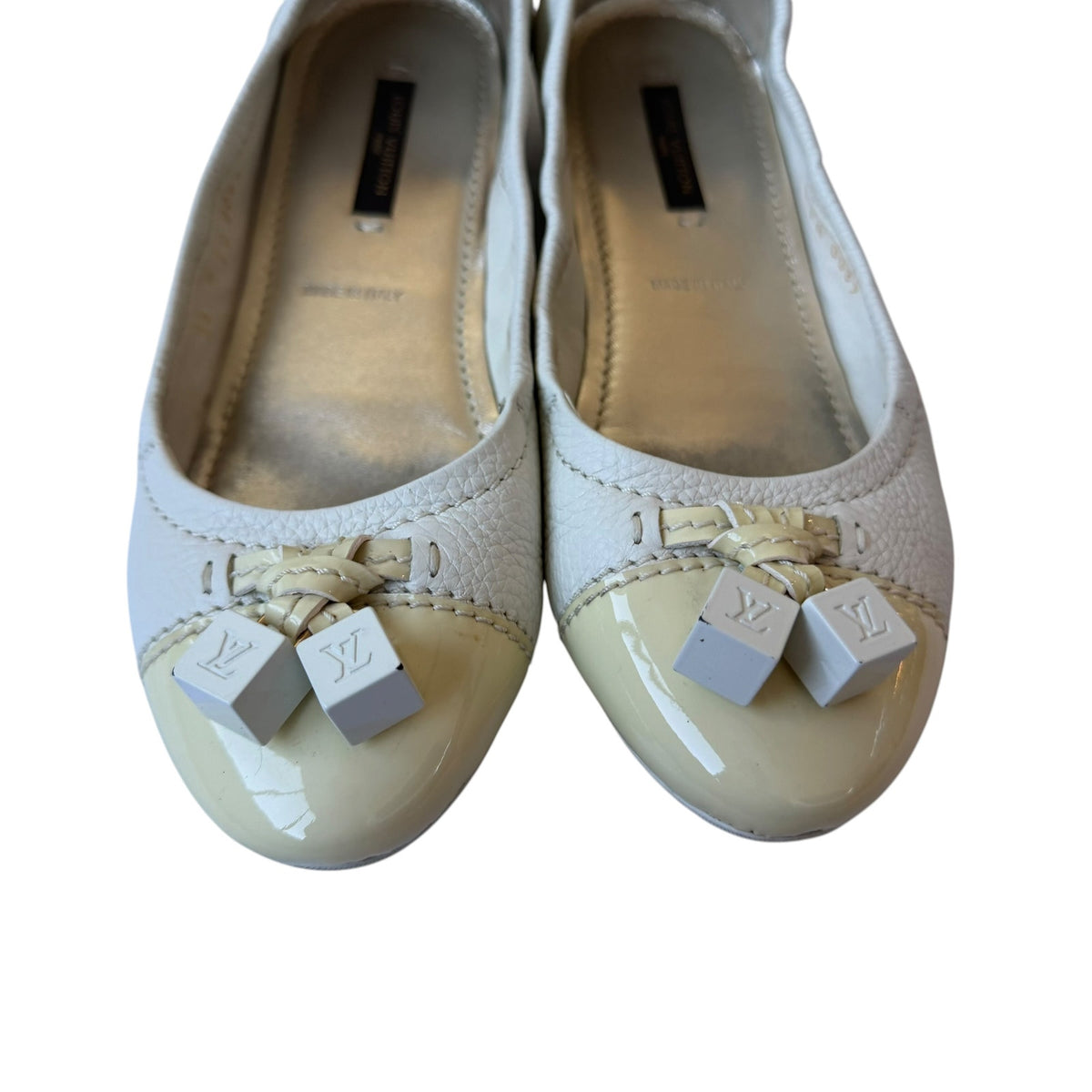 Louis Vuitton LV Cube Ribbon Ballet Flats
