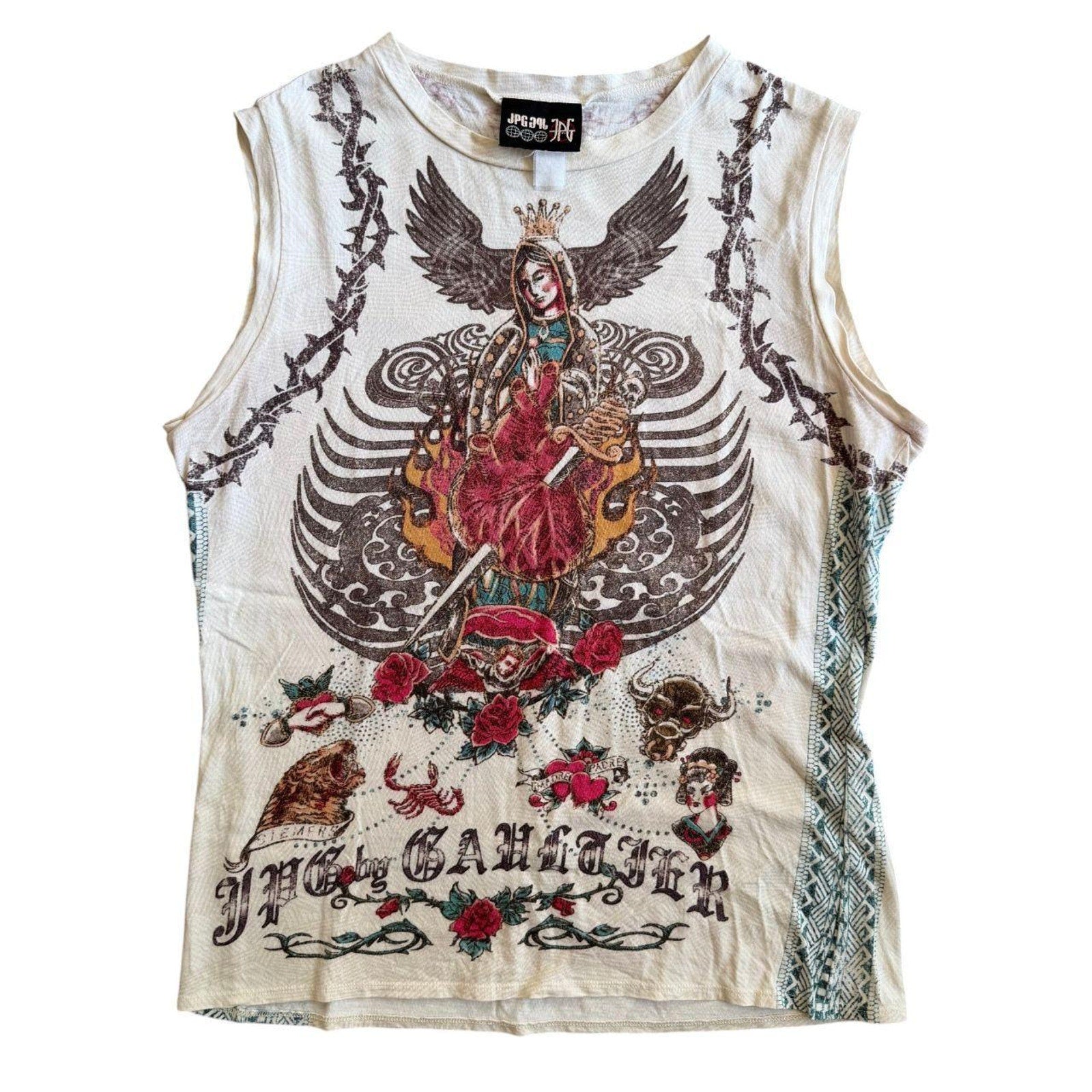 Jean Paul Gaultier SS2004 Jesus & Mary Tank