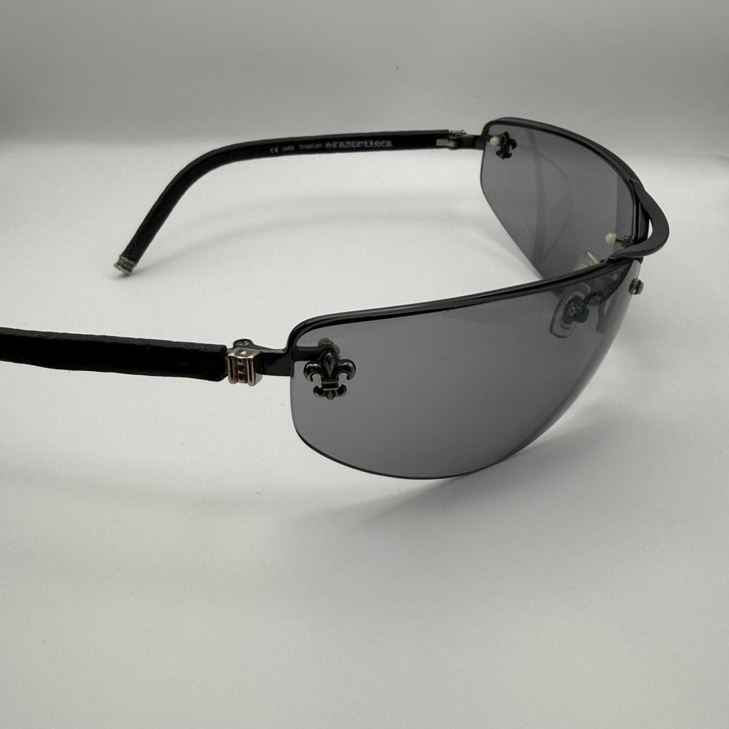 Chrome Hearts Sunglasses Y2k Black & Case