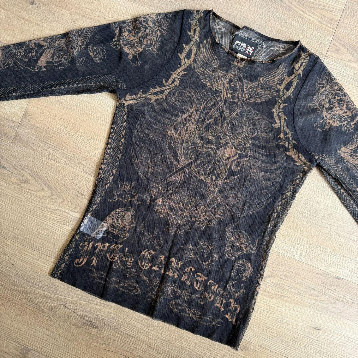 Jean Paul Gaultier Jesus Mary Long-Sleeve T-Shirt