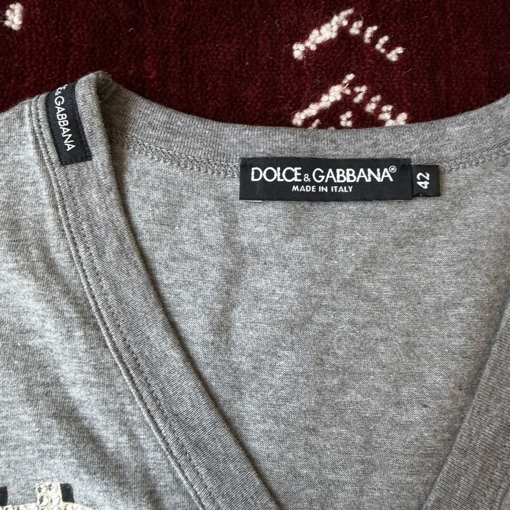 Dolce & Gabbana My Life Is All About Money T-Shirt