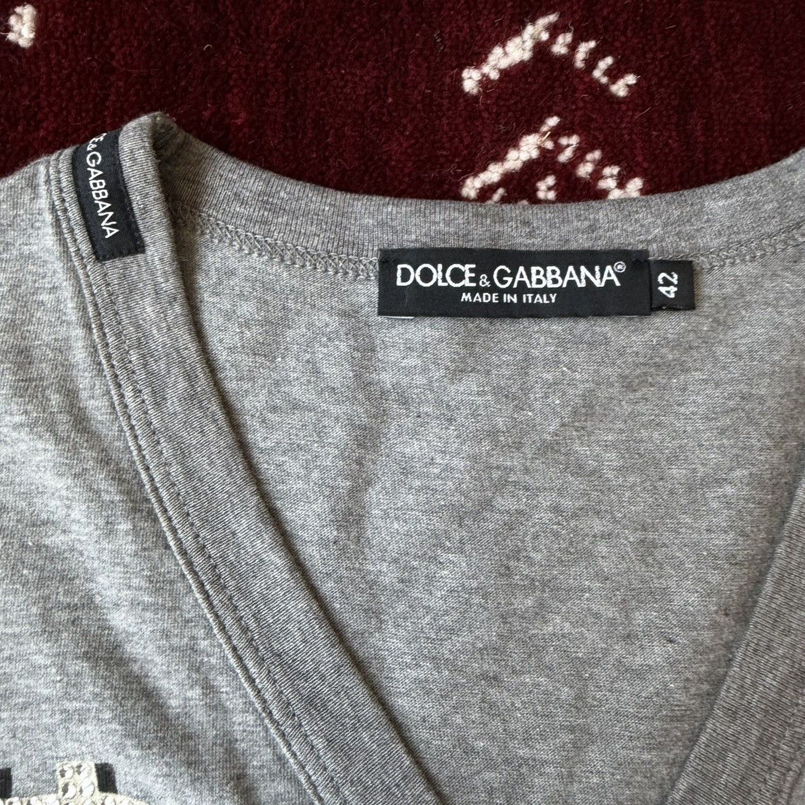 Dolce & Gabbana My Life Is All About Money T-Shirt