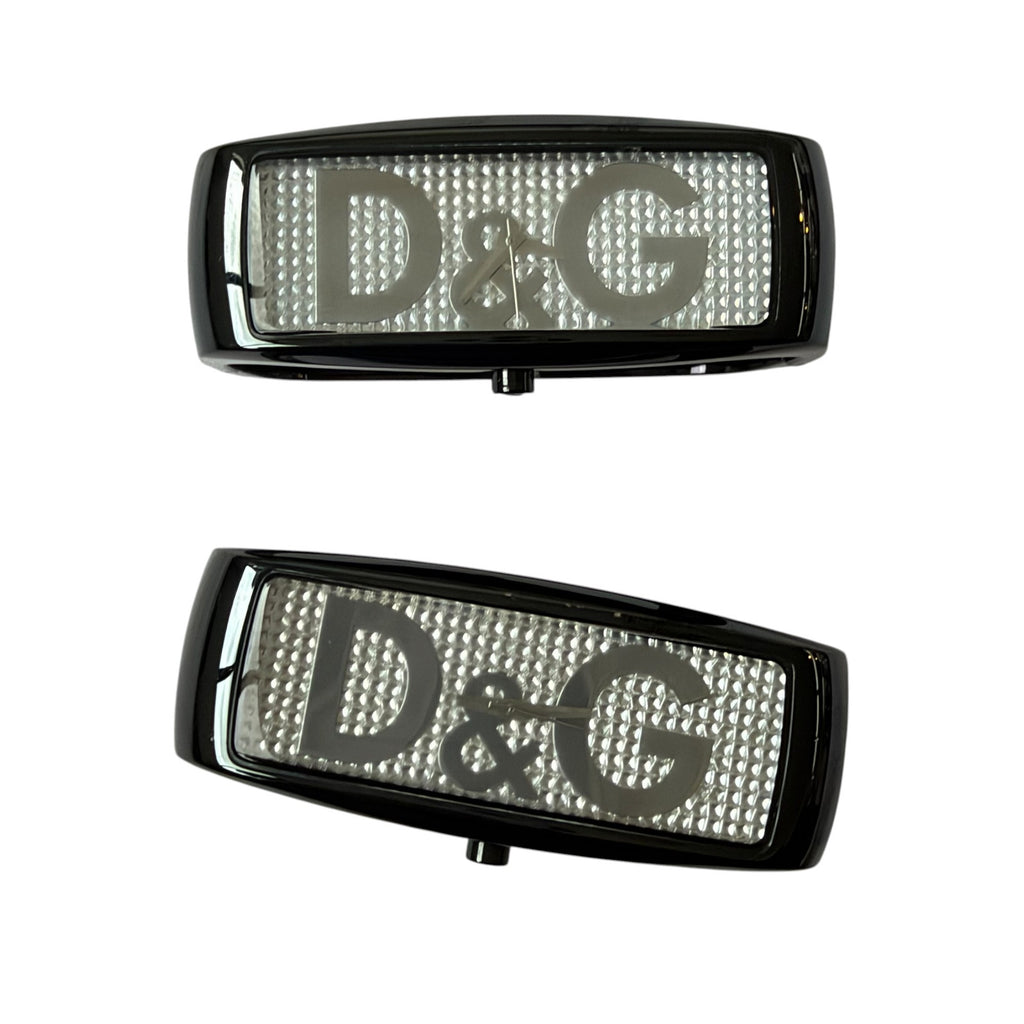 D&G TIME Bangle Watches Black Set Y2K