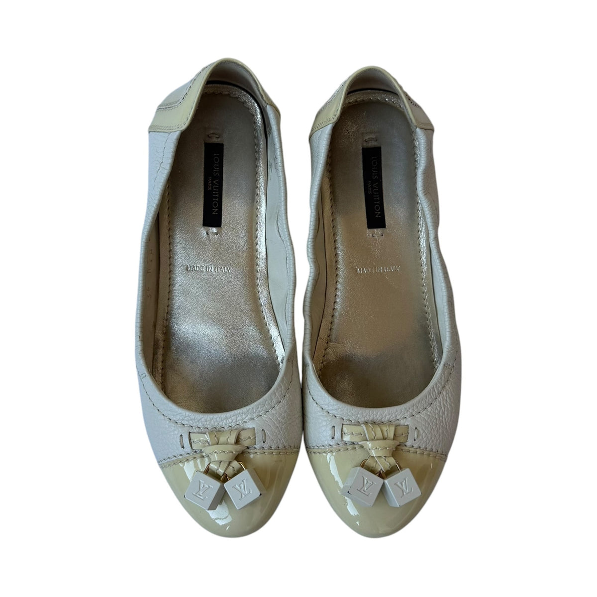Louis Vuitton LV Cube Ribbon Ballet Flats