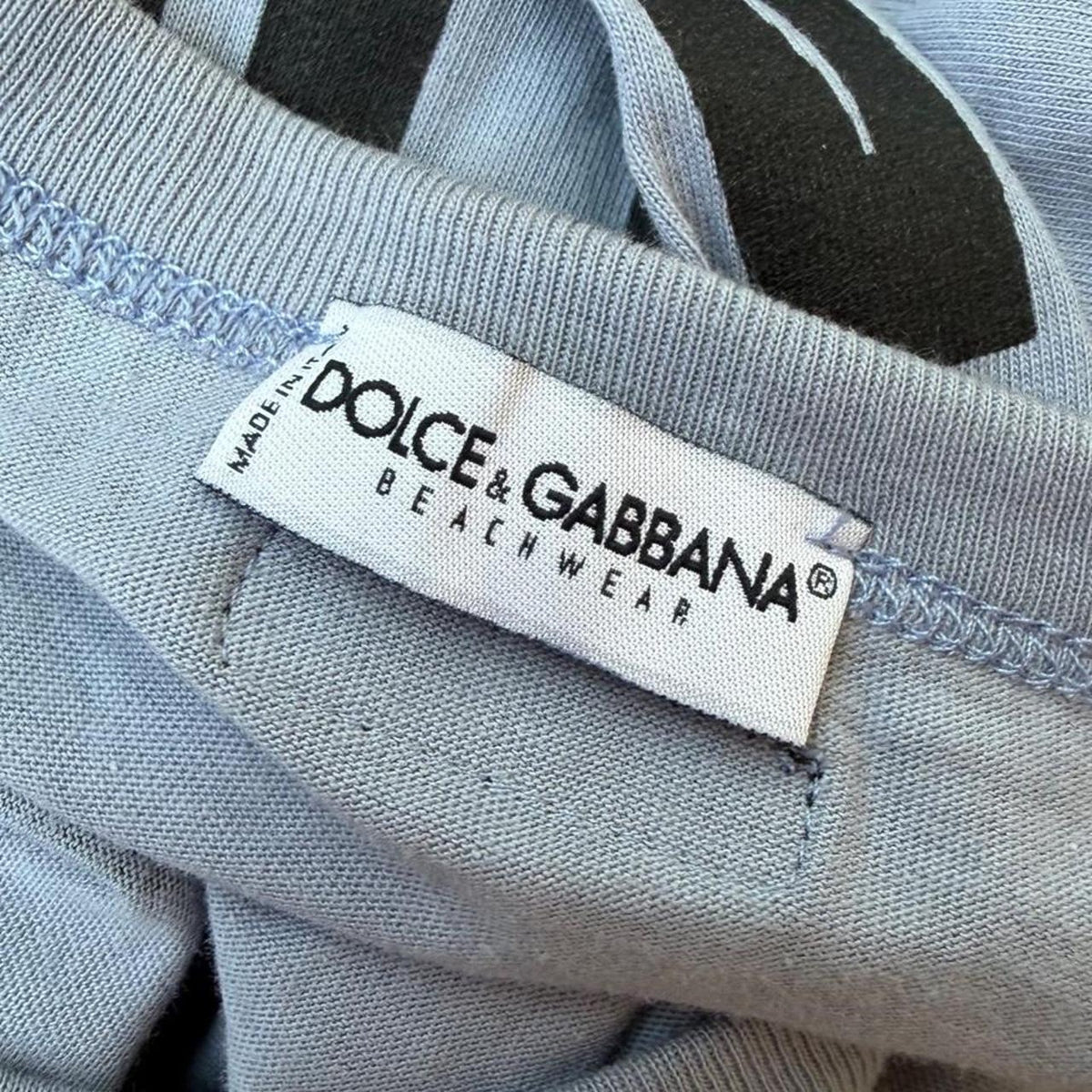 Dolce & Gabbana Soccer Logo Sleeveless Tank