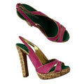 Dsquared2 Slingback Sandals Pink Suede