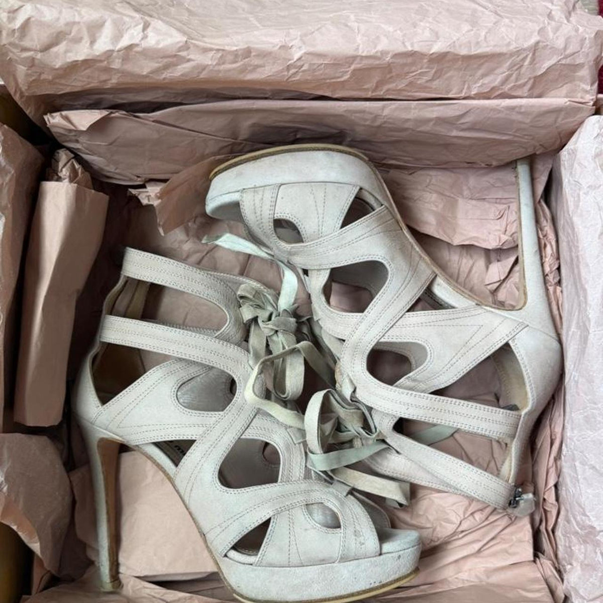 Miu Miu Strappy Heeled Sandals