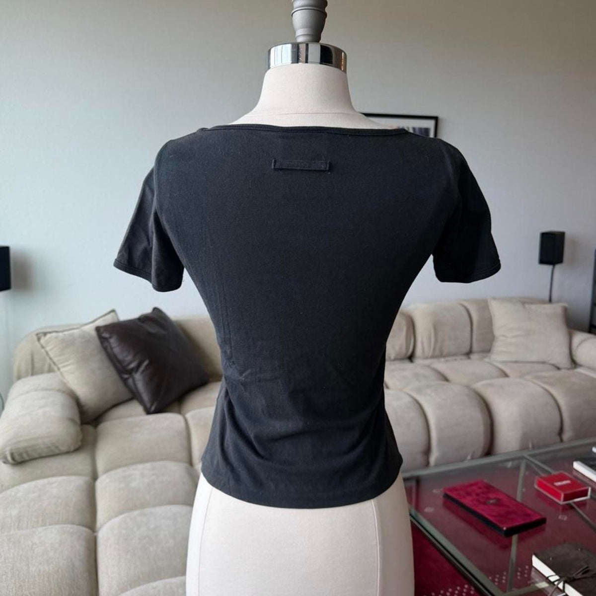Jean Paul Gaultier Jeans Skull Crest T-Shirt Black