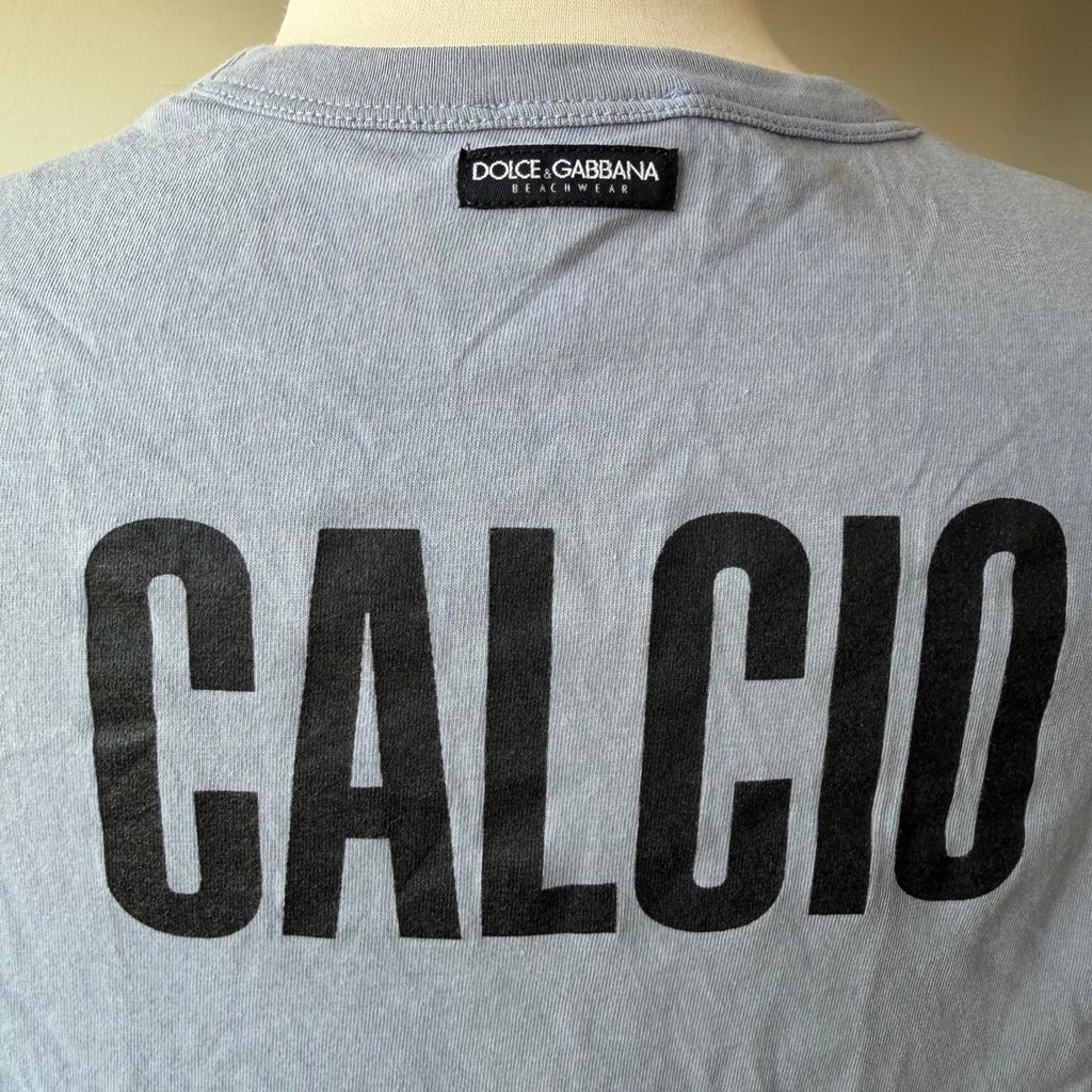 Dolce & Gabbana Soccer Logo Sleeveless Tank