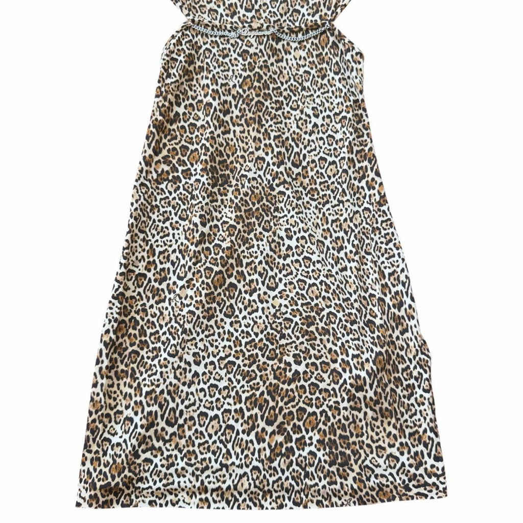 Dsquared2 AW2023 Leopard Sample Sleeveless Dress