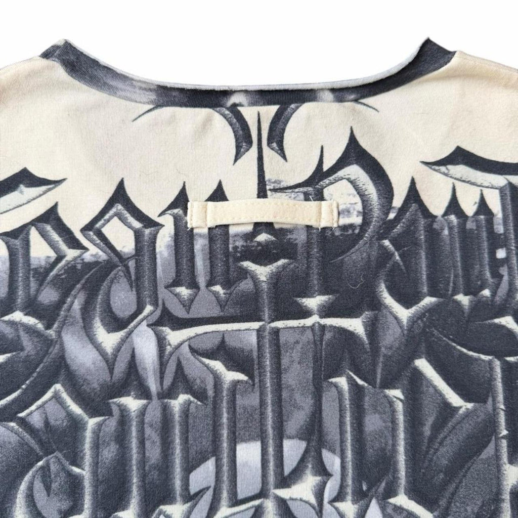 Jean Paul Gaultier Gargoyle SS2001 Devil Print T-Shirt