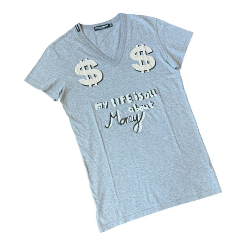 Dolce & Gabbana My Life Is All About Money T-Shirt