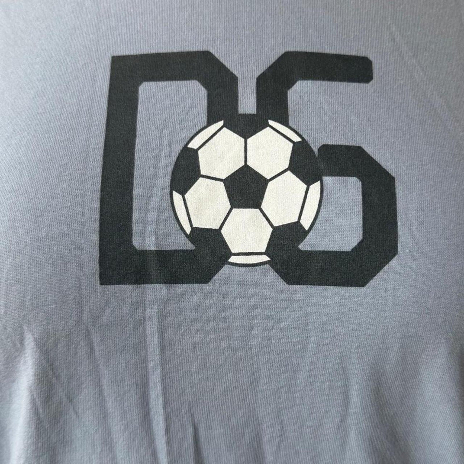 Dolce & Gabbana Soccer Logo Sleeveless Tank