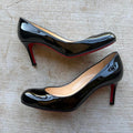 Christian Louboutin 2000s Pumps Black Patent Leather Heels