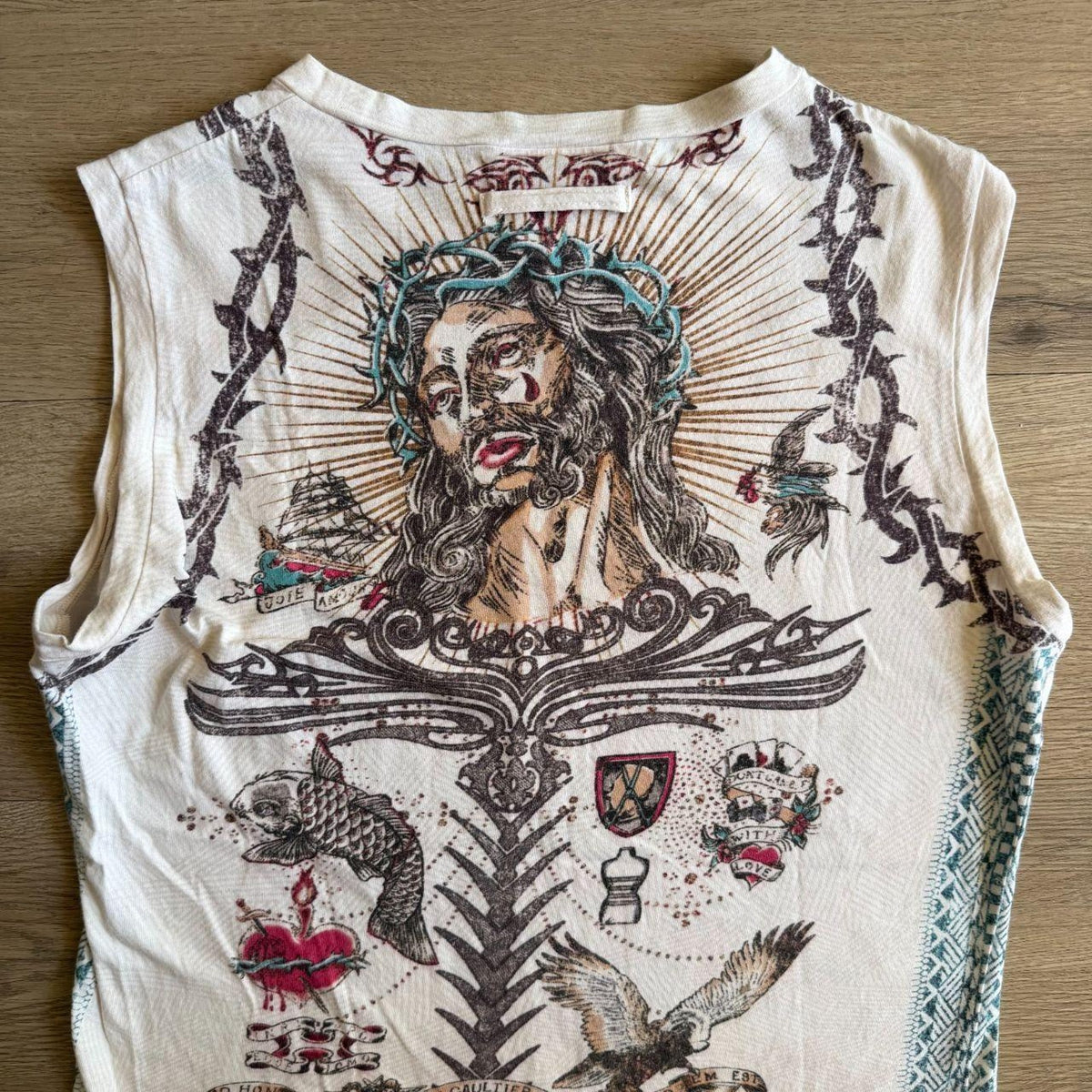 Jean Paul Gaultier SS2004 Jesus & Mary Tank