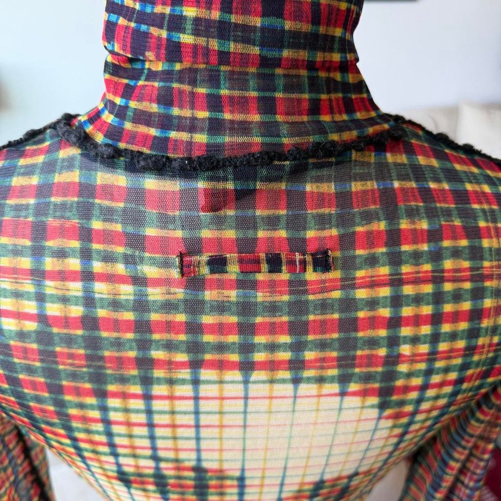 Jean Paul Gaultier Femme AW2001 Marlene Dietrich Turtleneck Top