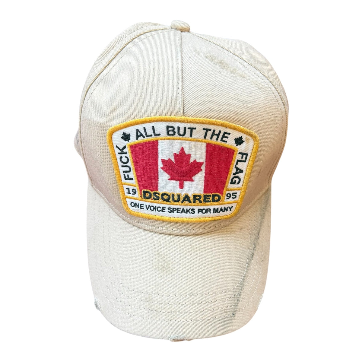 Dsquared2 F*ck All But The Flag Patch Cap