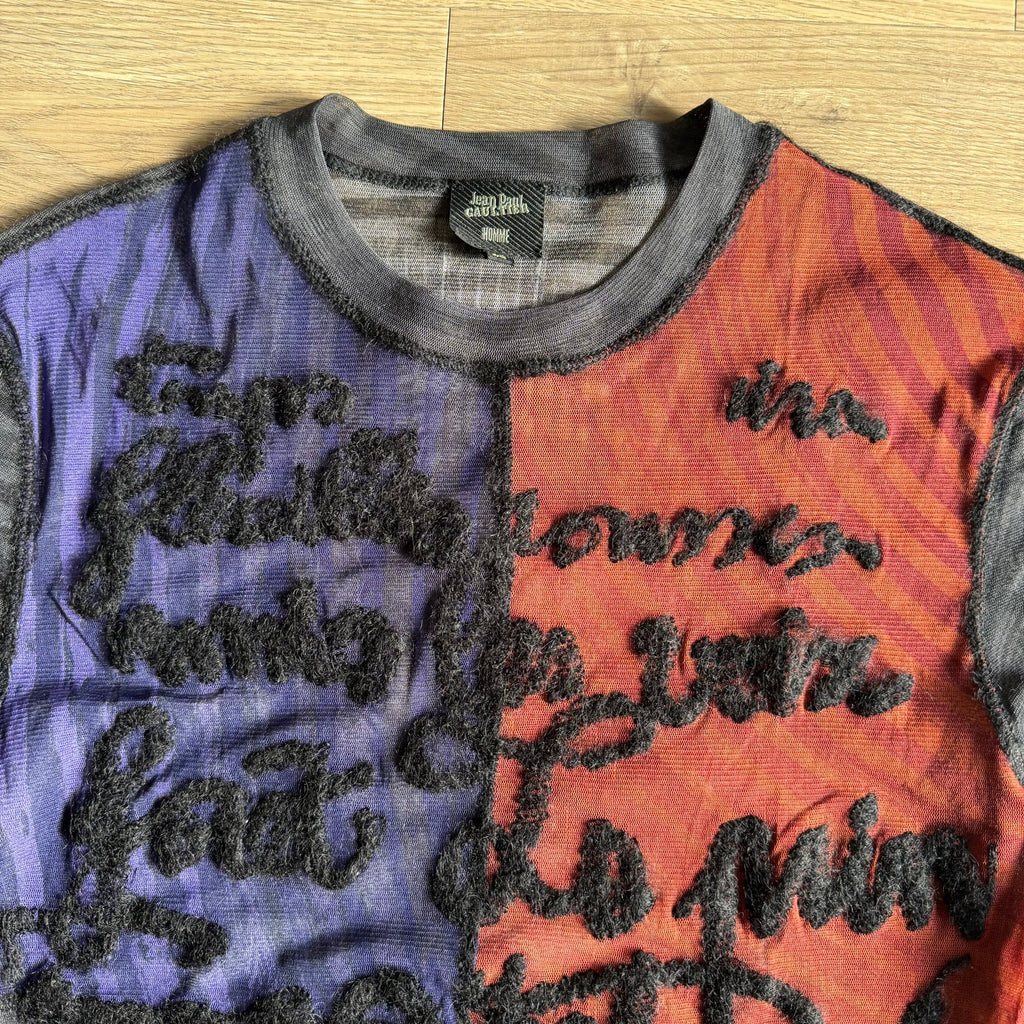Jean Paul Gaultier Homme Marlene Dietrich Illusion Top