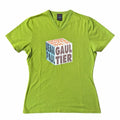 Jean Paul Gaultier AW1996 Cube Logo V-Neck T-Shirt