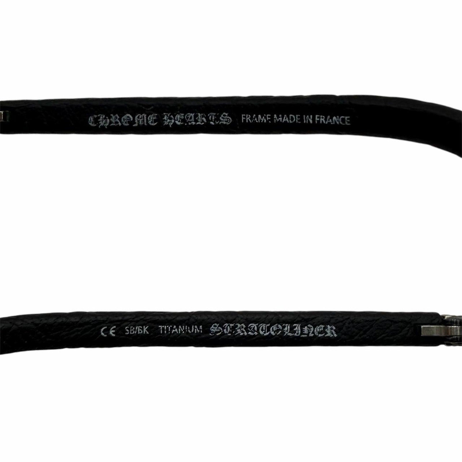 Chrome Hearts Sunglasses Y2k Black & Case
