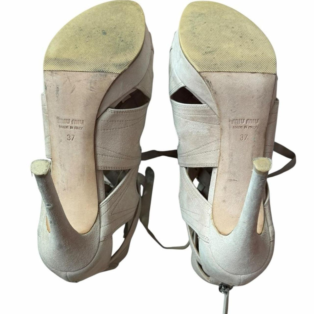 Miu Miu Strappy Heeled Sandals