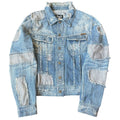 Dolce & Gabbana Patchwork Distressed Denim Jacket