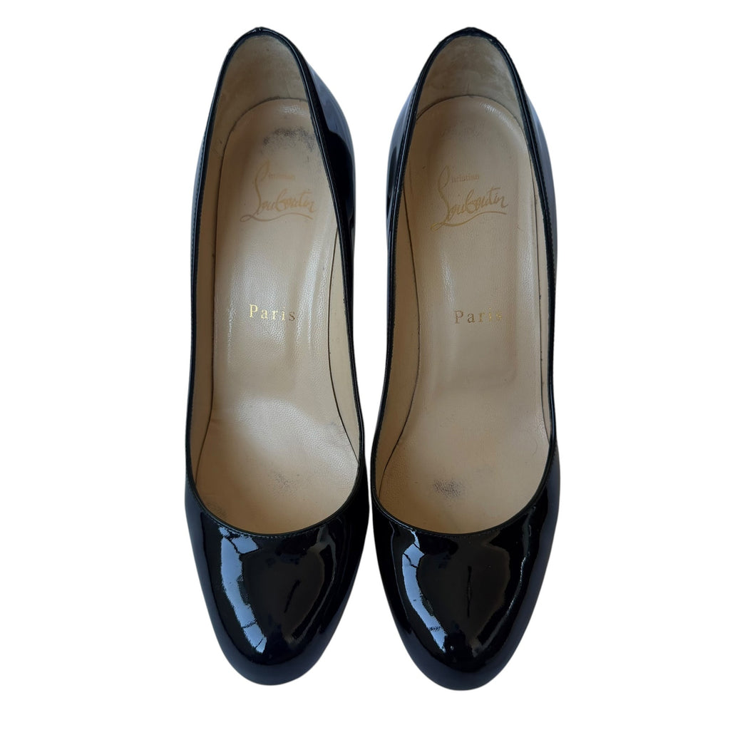 Christian Louboutin Patent Leather Pumps Black