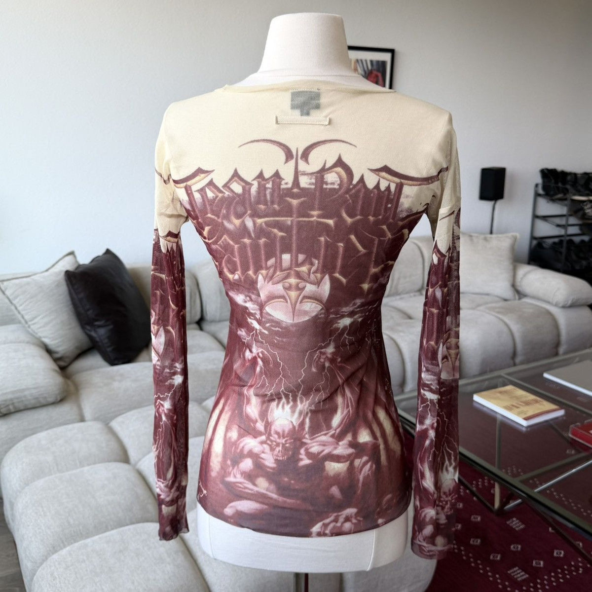 Jean Paul Gaultier SS2001 Gargoyle Devil Longsleeve