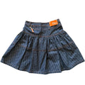 Christian Dior Trotter Monogram Denim Flared Skirt