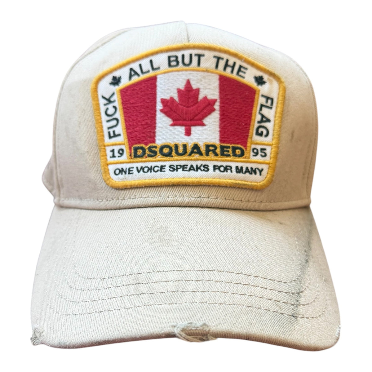 Dsquared2 F*ck All But The Flag Patch Cap