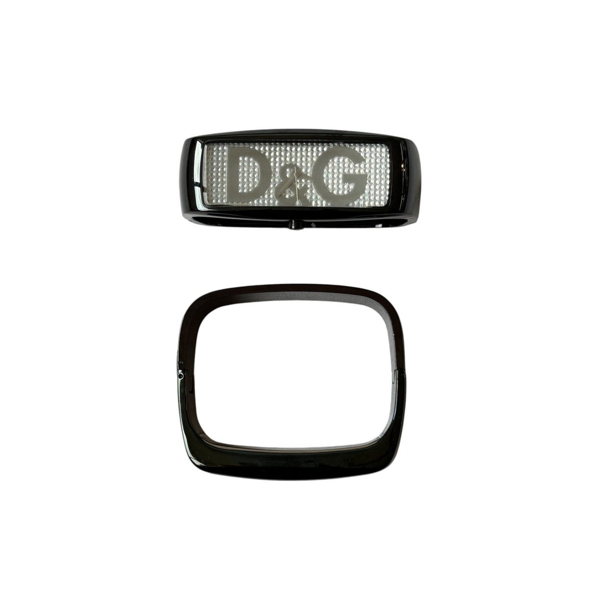 D&G TIME Bangle Watches Black Set Y2K
