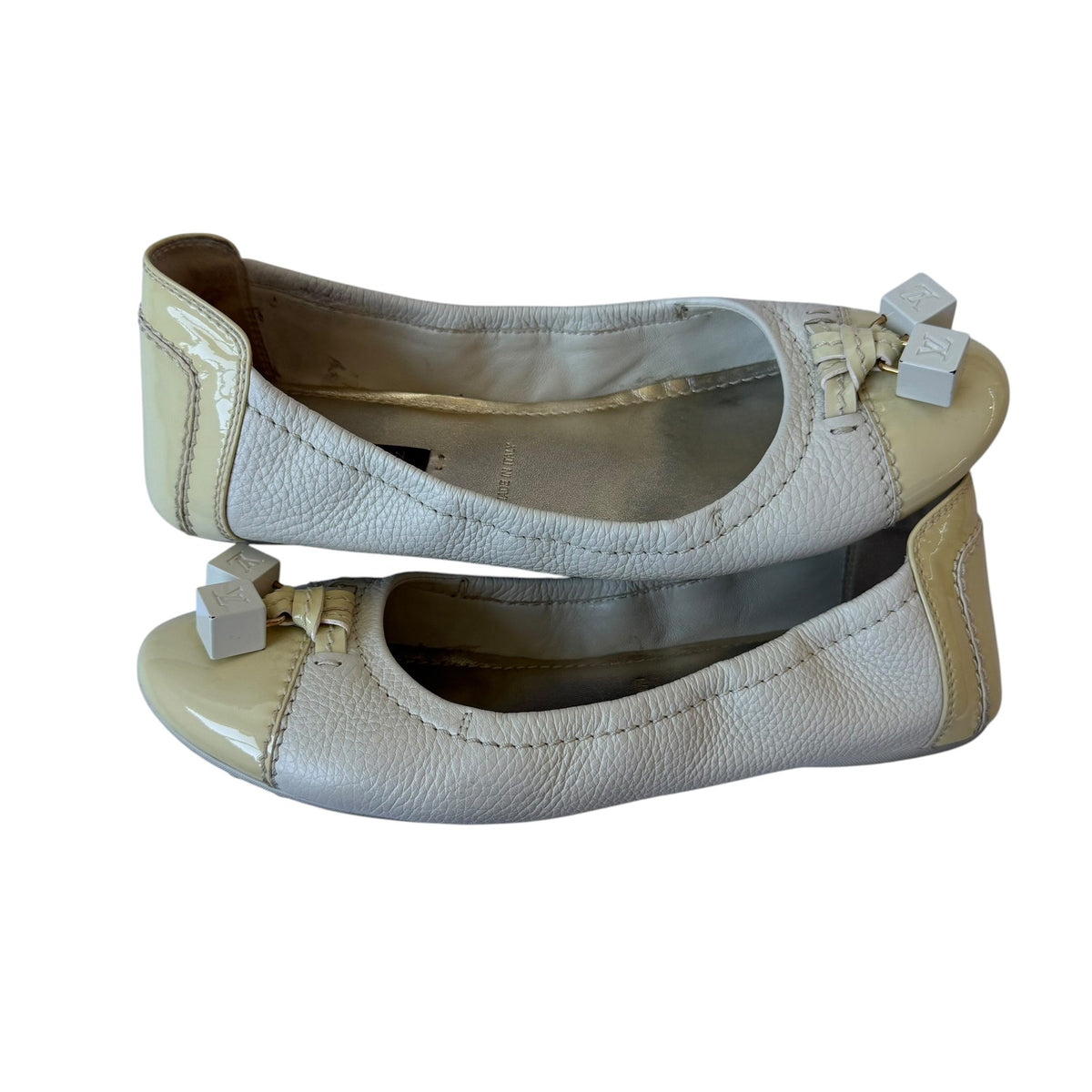Louis Vuitton LV Cube Ribbon Ballet Flats