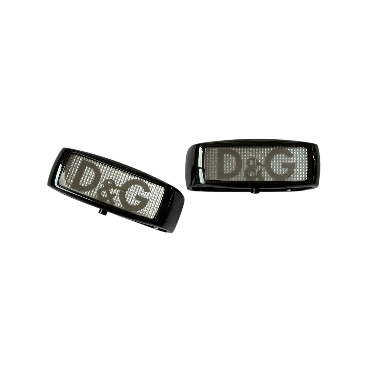 D&G TIME Bangle Watches Black Set Y2K