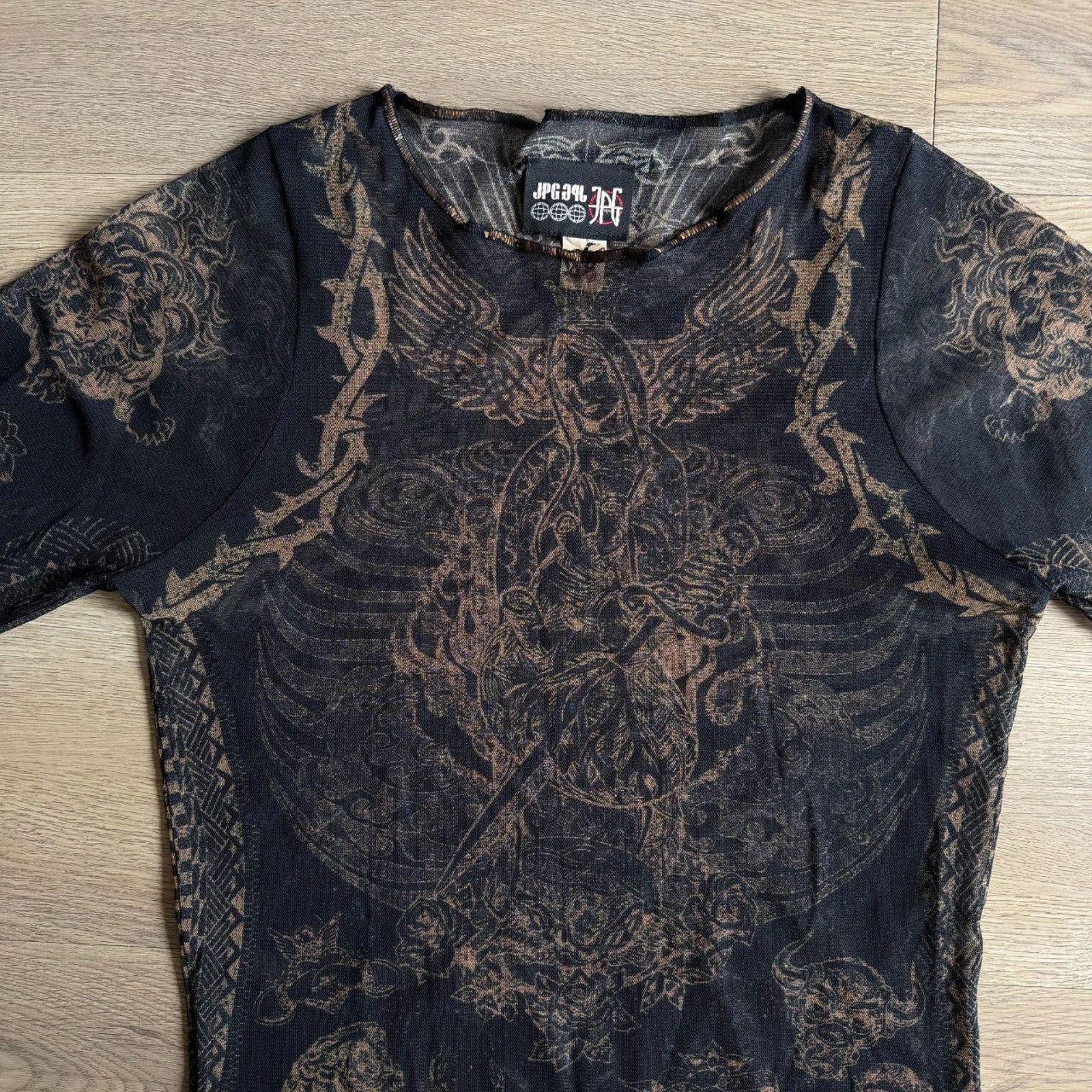 Jean Paul Gaultier Jesus Mary Long-Sleeve T-Shirt