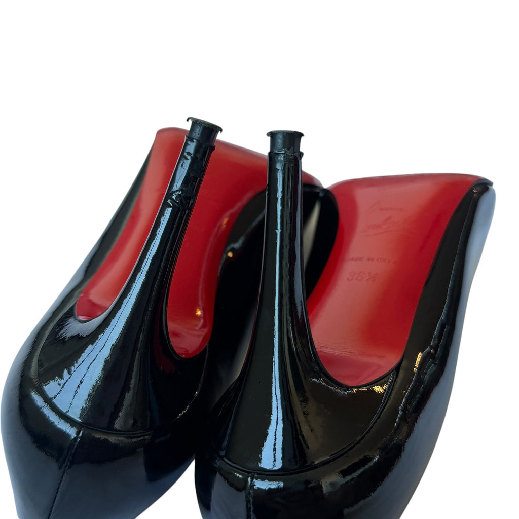 Christian Louboutin Patent Leather Pumps Black